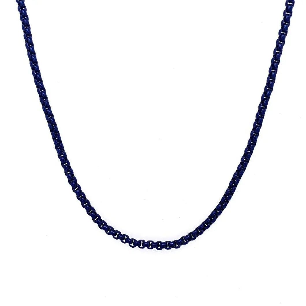 Enamel Link Chain Necklace - Anna Zuckerman