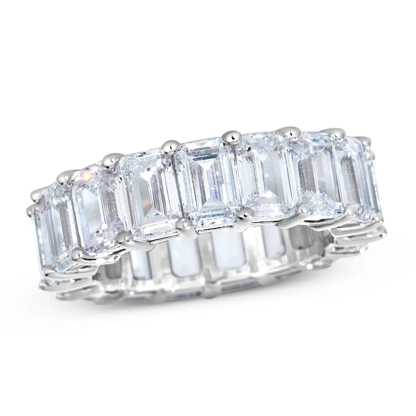 Eternity Engagement Ring Set Anna Zuckerman