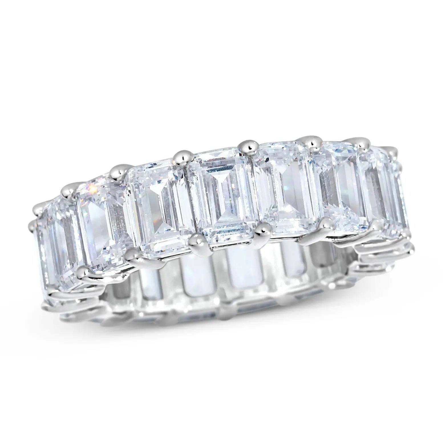 Eternity Engagement Ring Set Anna Zuckerman