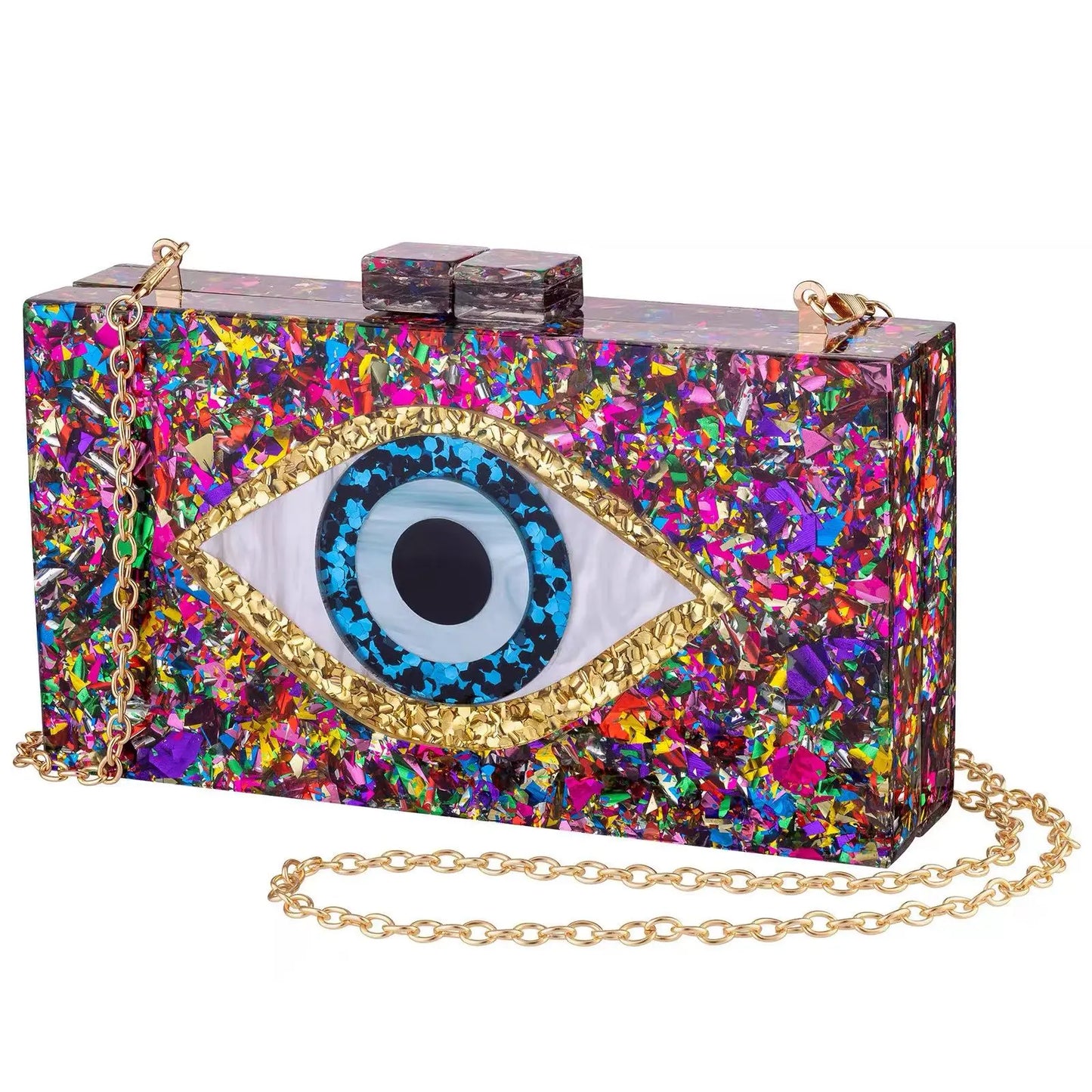 Eyes on Me Clutch Anna Zuckerman
