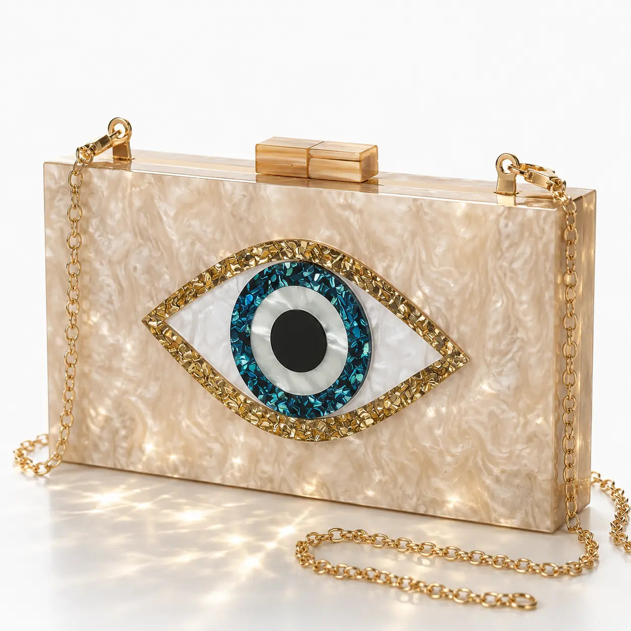 Eyes on Me Clutch