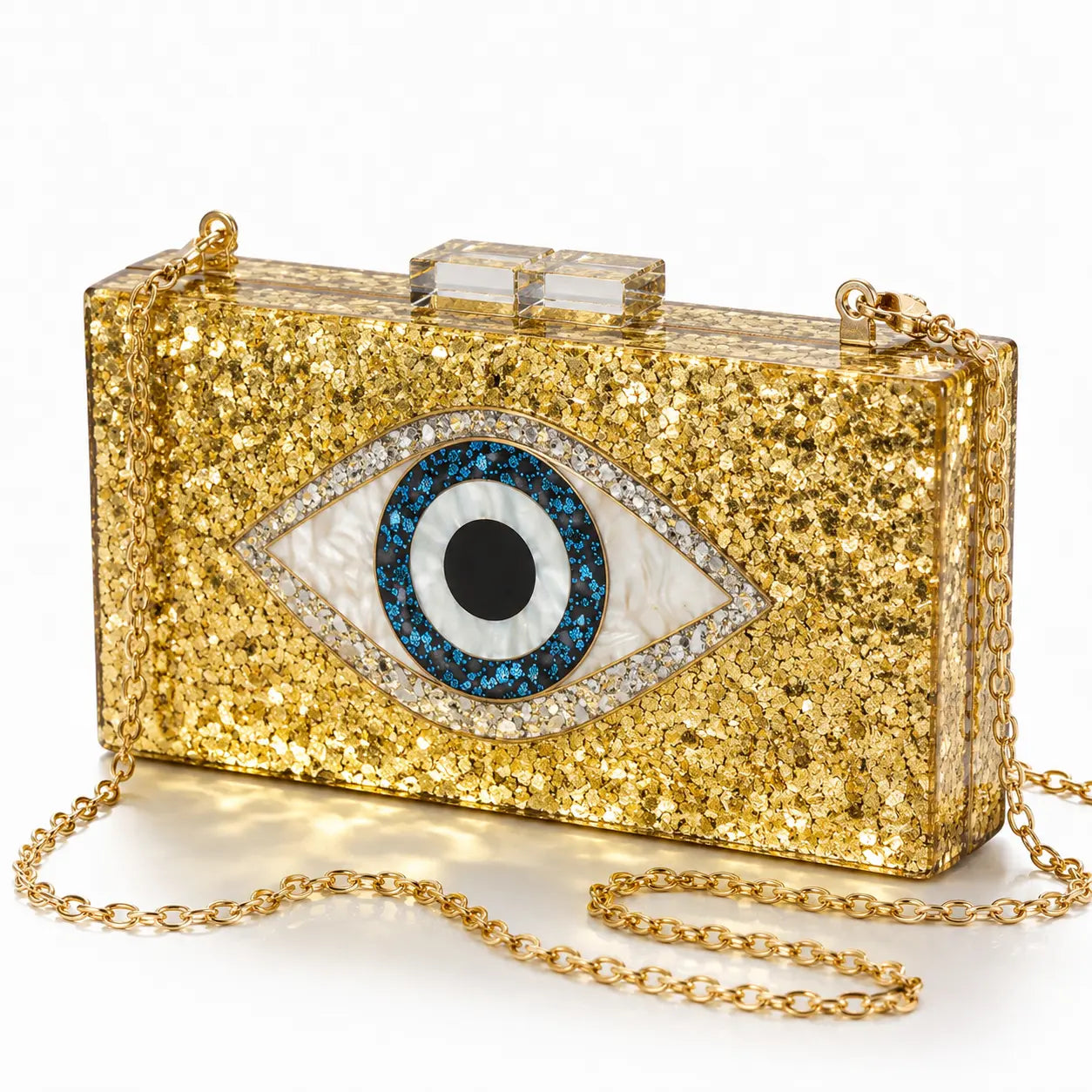 Eyes on Me Clutch