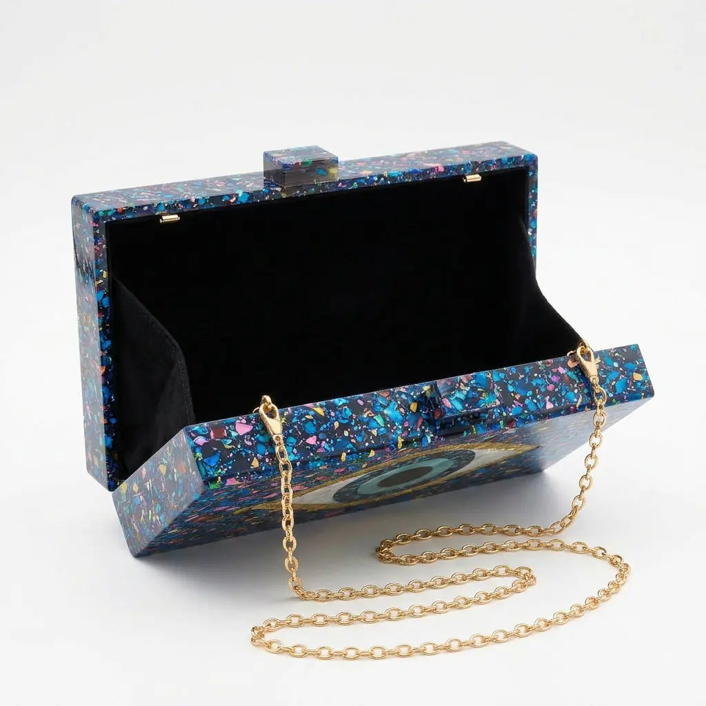 Eyes on Me Clutch