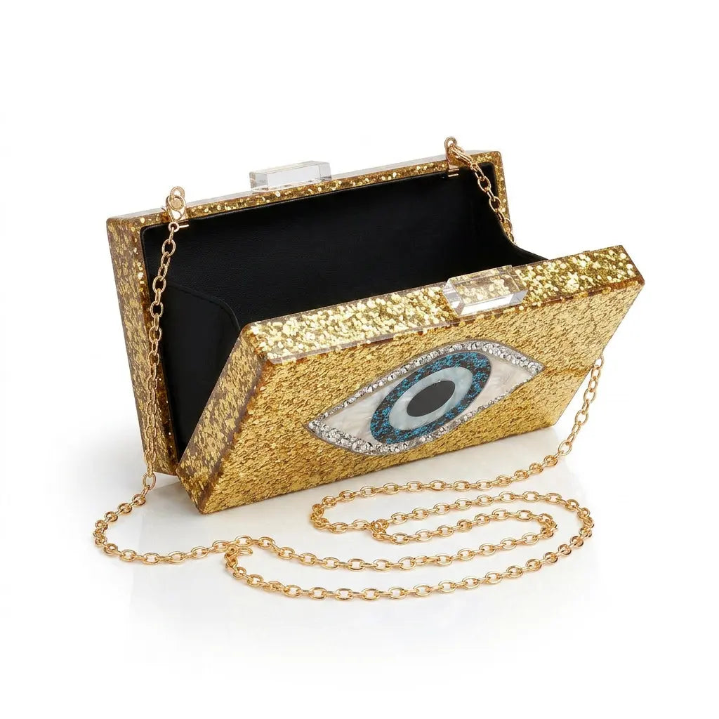 Eyes on Me Clutch