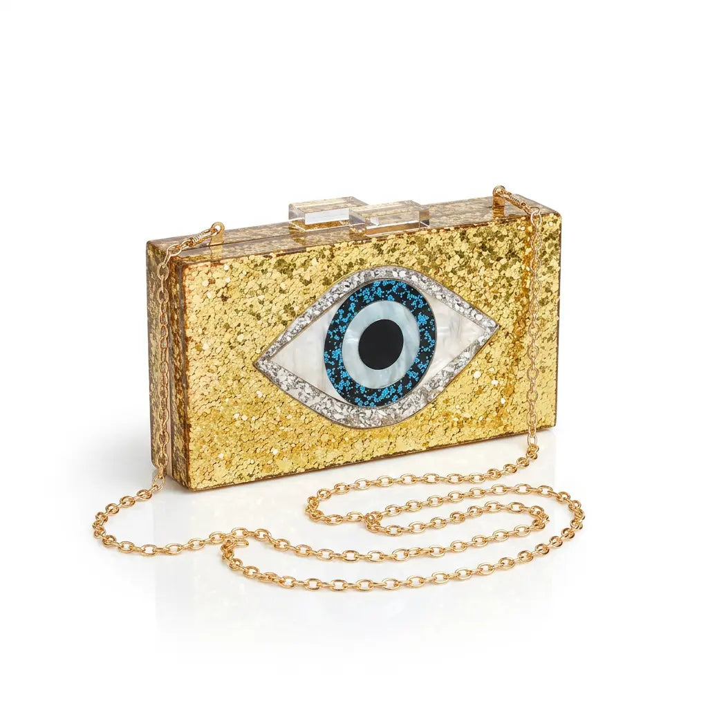Eyes on Me Clutch