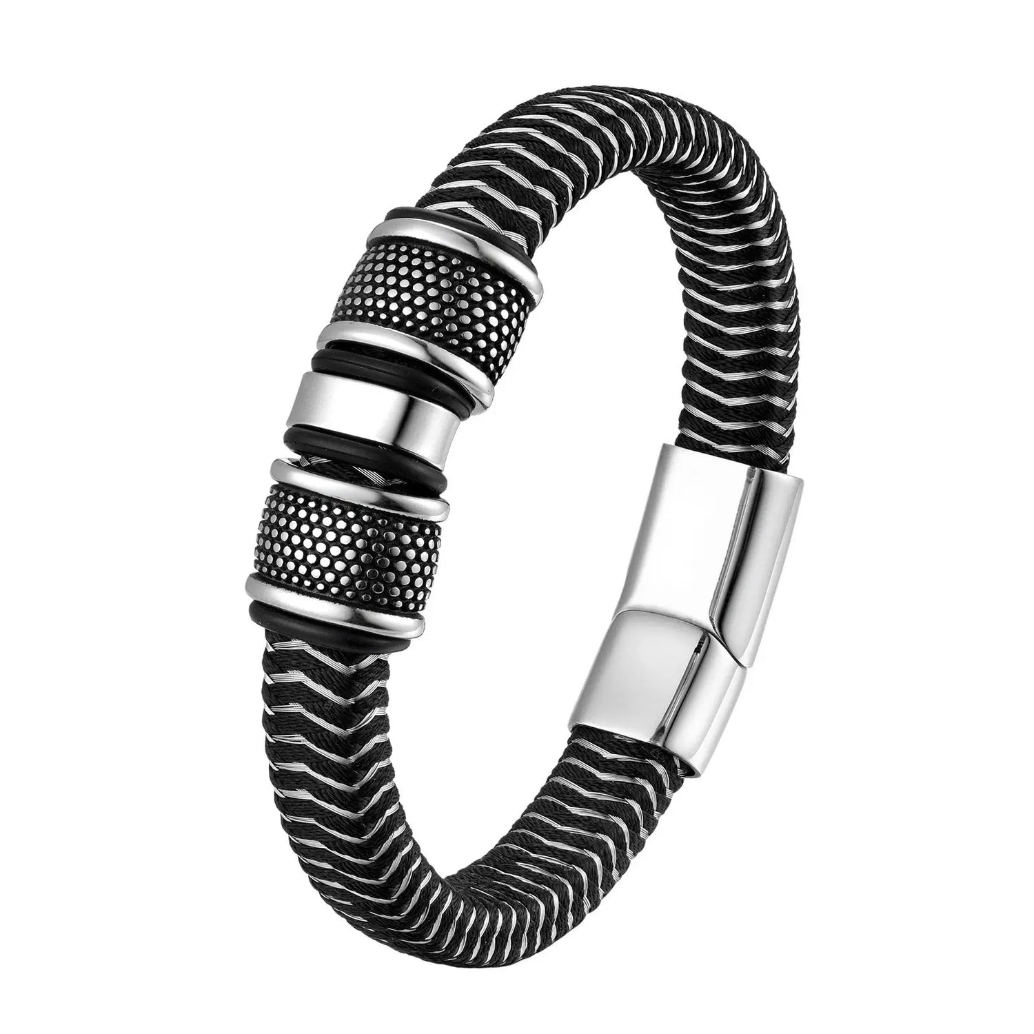 Farren Men's Cuff in Noir Anna Zuckerman