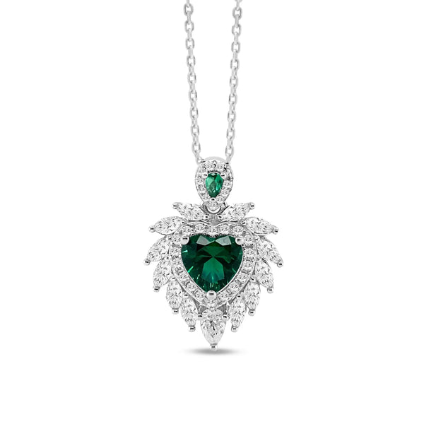 Flaming-Heart-Necklace-in-