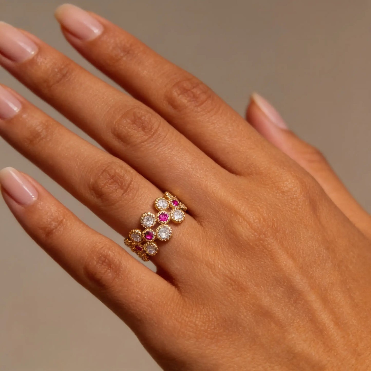 Flora Bubble Ring