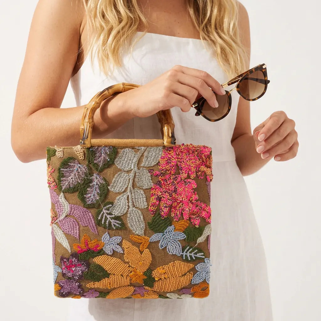 Flora Del Sol Tote Anna Zuckerman