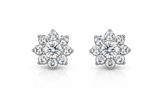 Flower Stud Earrings by AZ Essentials Anna Zuckerman
