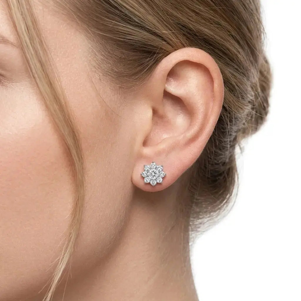 Flower Stud Earrings by AZ Essentials Anna Zuckerman