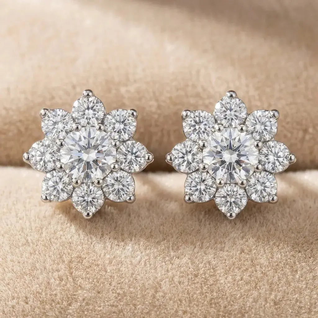 Flower Stud Earrings by AZ Essentials Anna Zuckerman
