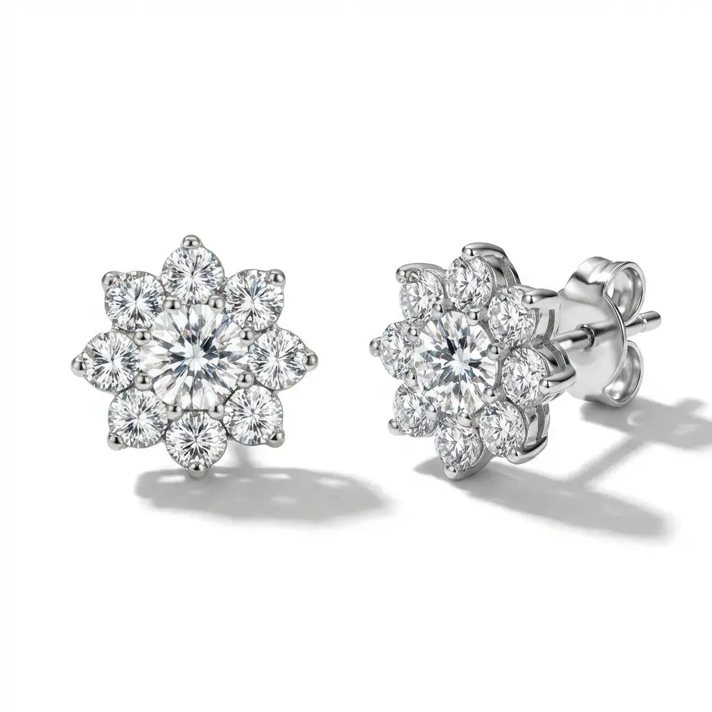 Flower Stud Earrings by AZ Essentials Anna Zuckerman