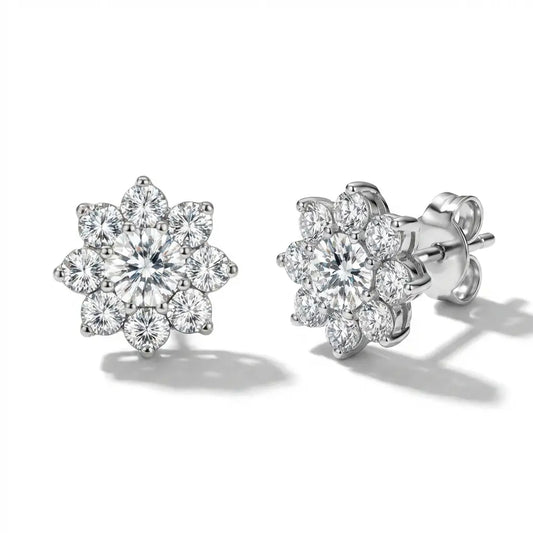 Flower Stud Earrings by AZ Essentials Anna Zuckerman