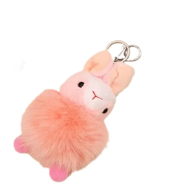 Fluffy bunny charm