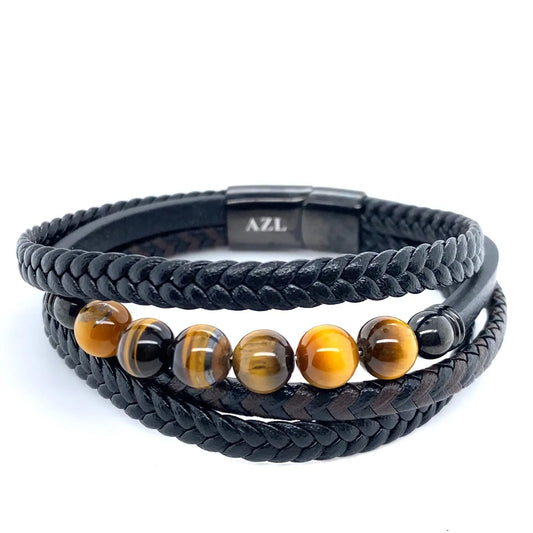 Forrest Tiger Eye Men's Cuff Anna Zuckerman