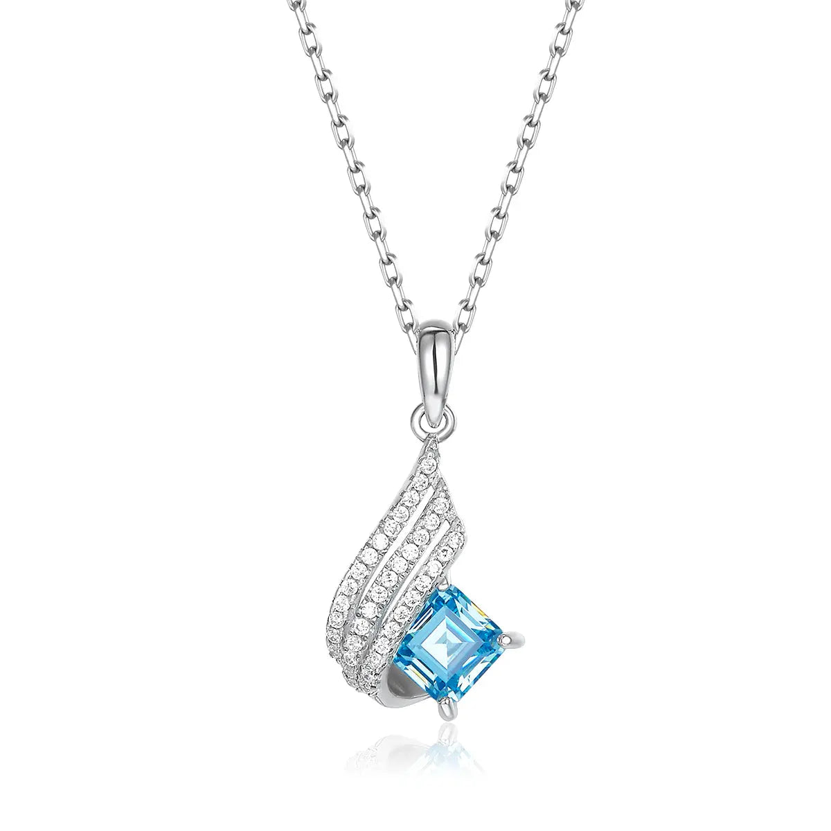 Galleon Necklace in Aquamarine Anna Zuckerman