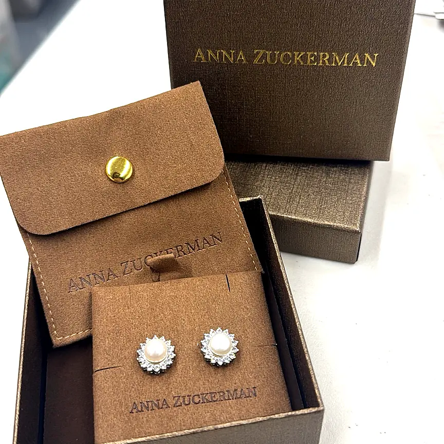 Genuine Fresh Water Pearl Earrings by AZ Essentials Anna Zuckerman
