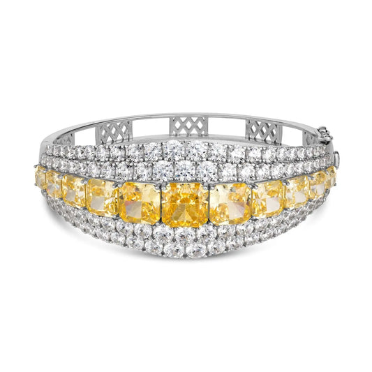 Grand Duchess Canary Cuff Bracelet - Anna Zuckerman
