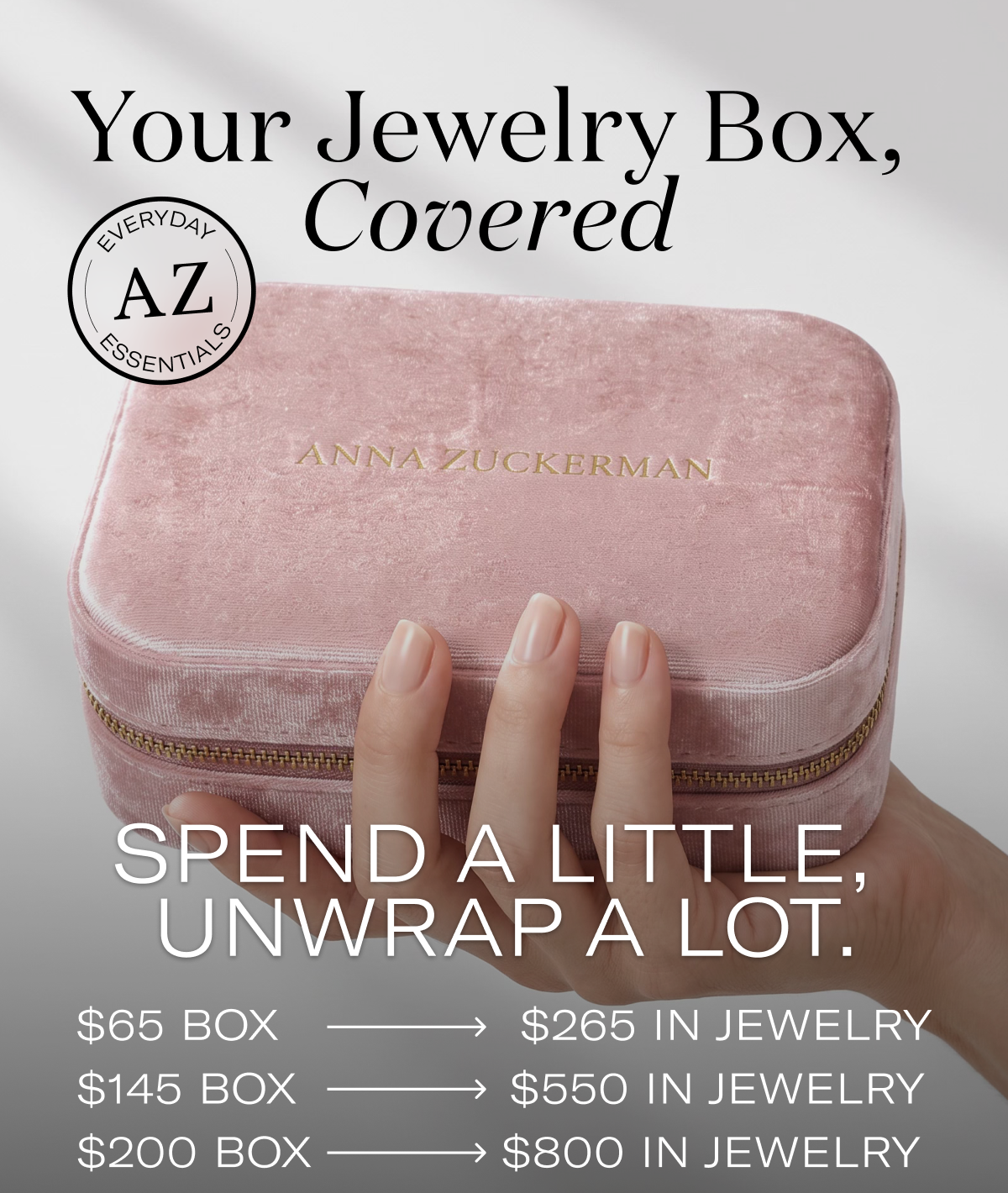 AZ Essentials Jewelry Box