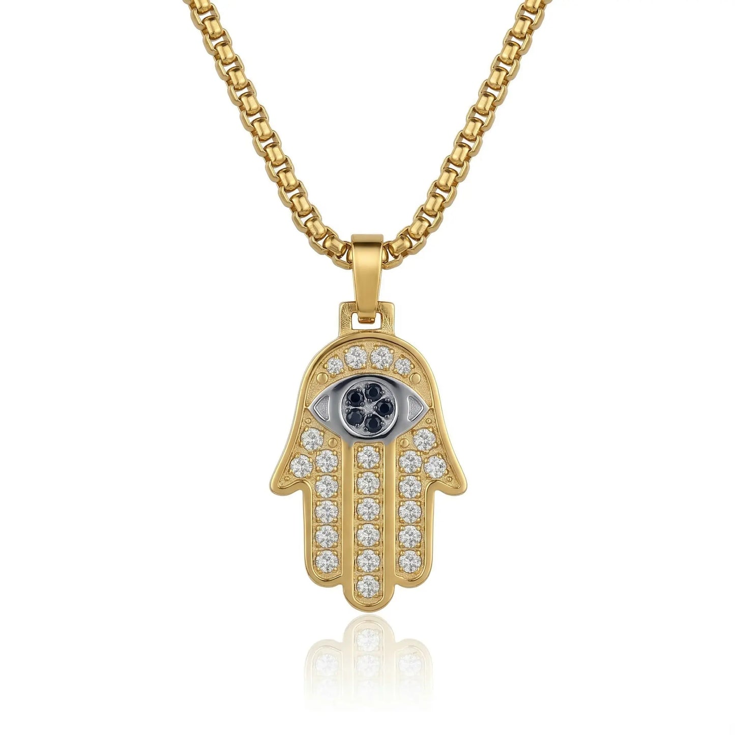 Guardian Hand Tag Necklace Anna Zuckerman