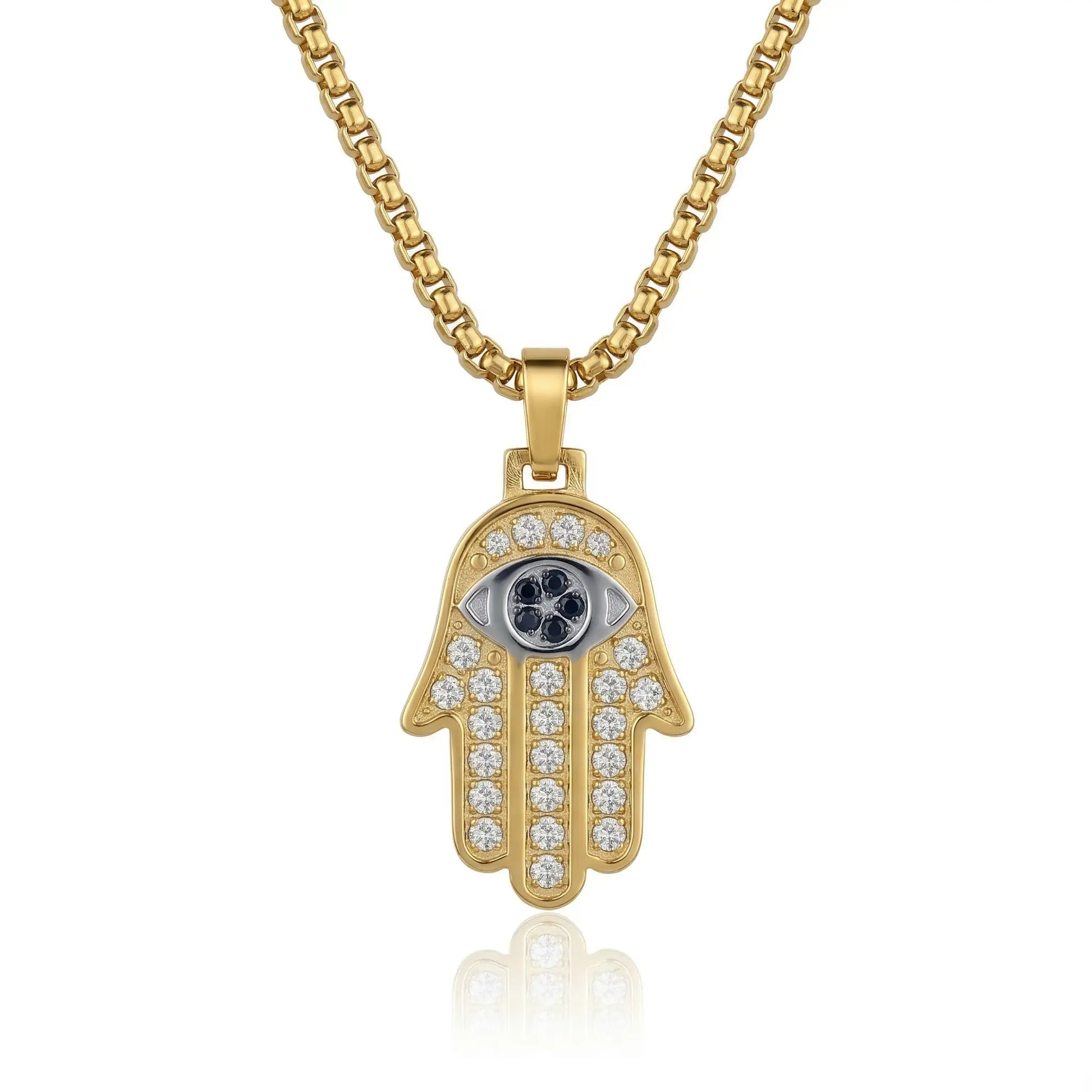 Guardian Hand Tag Necklace Anna Zuckerman