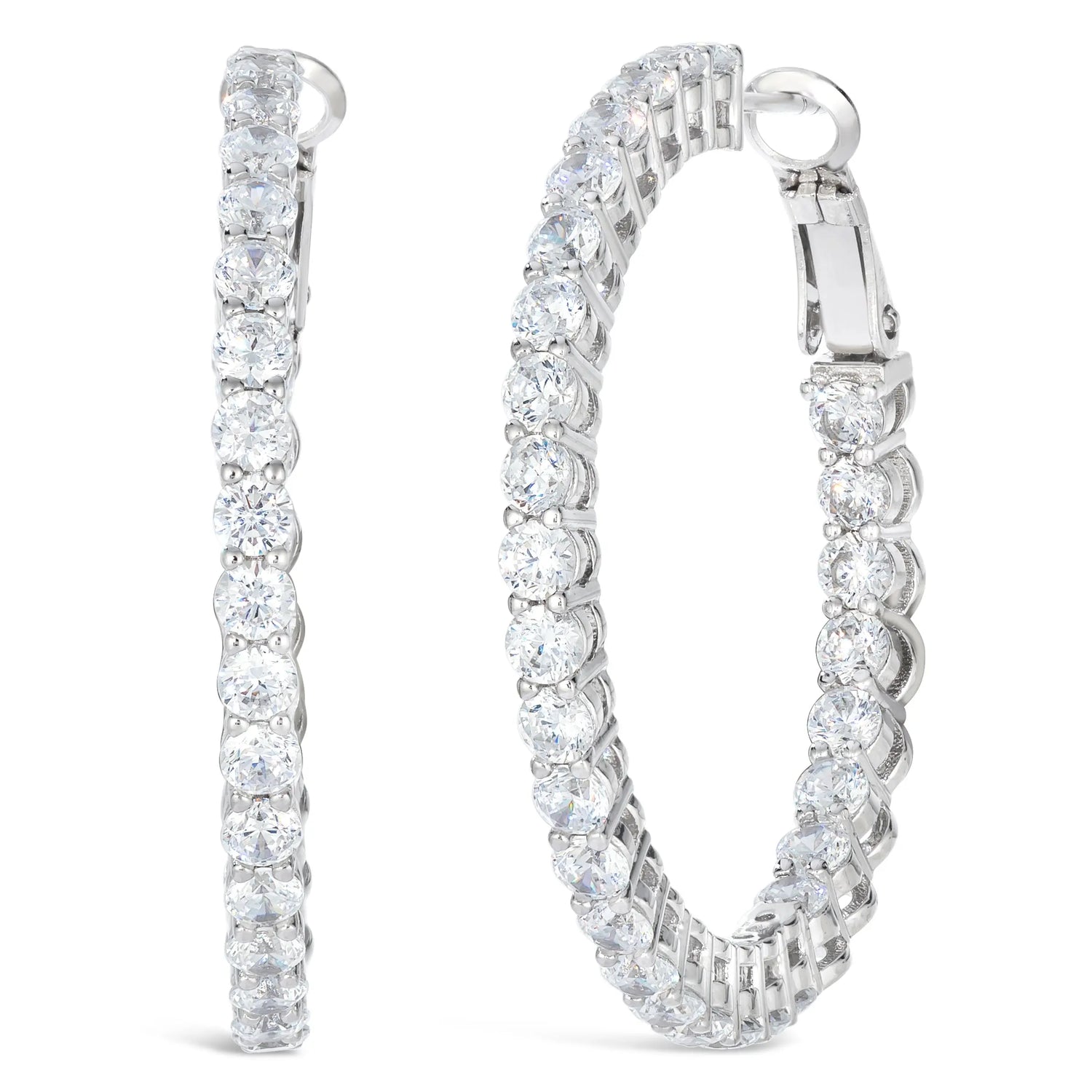 Happy Hour 6 Carat Hoops by Kathy Hilton Anna Zuckerman