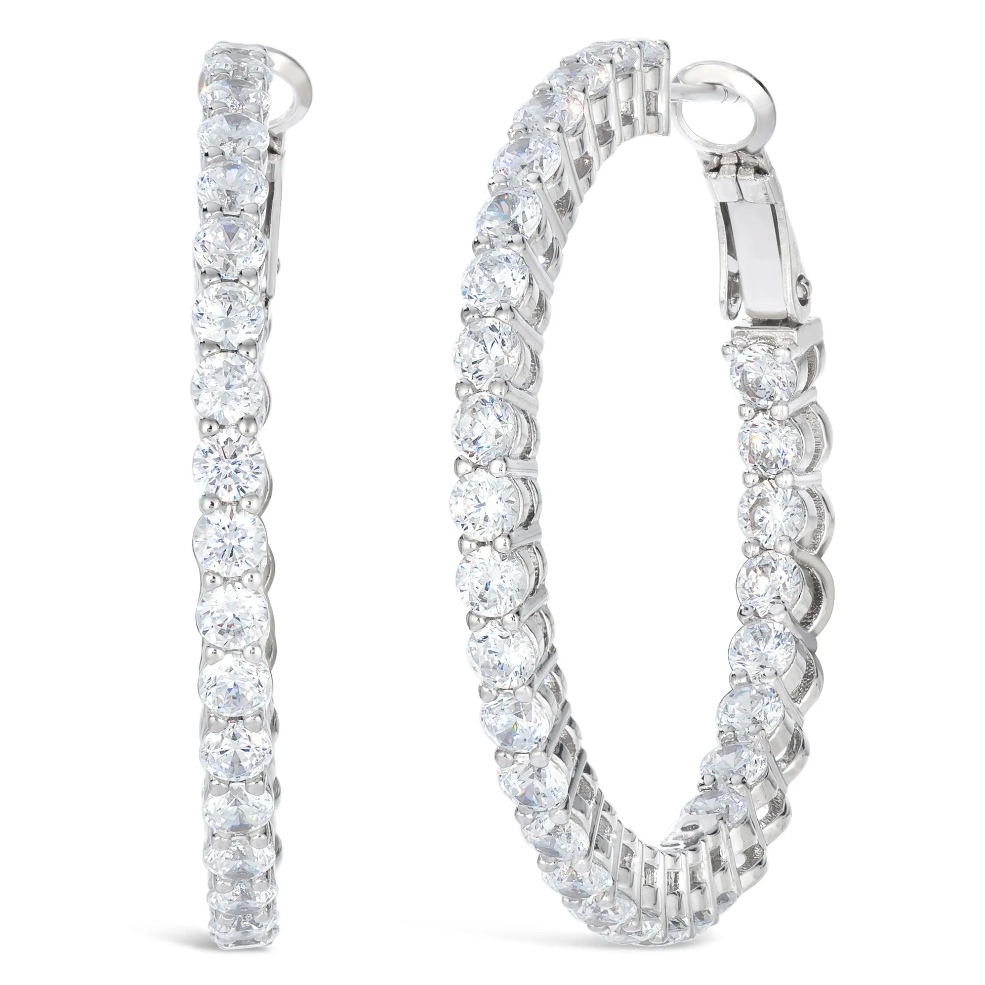Happy Hour 6 Carat Hoops by Kathy Hilton Anna Zuckerman