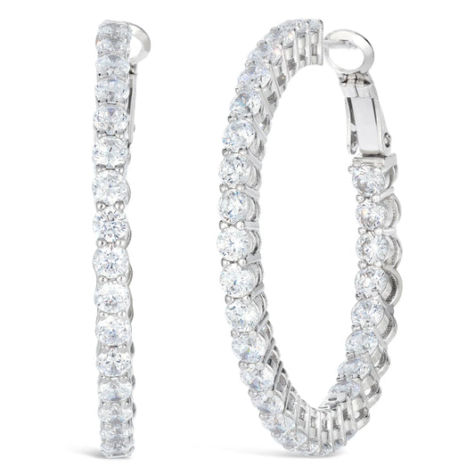 Happy Hour 6 Carat Hoops by Kathy Hilton Anna Zuckerman