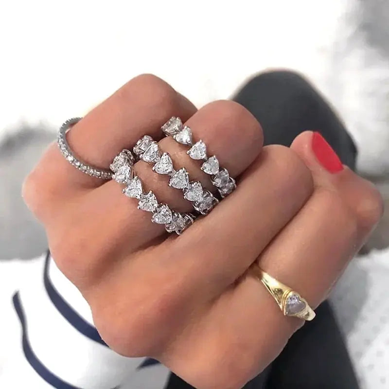 Haute Love 5ctw Eternity Ring - Anna Zuckerman