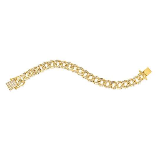 Havana 9mm Cuban Bracelet - Anna Zuckerman