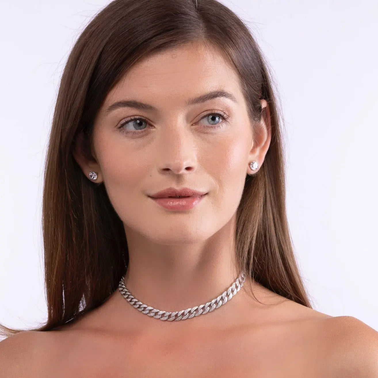 Havana 9mm Cuban Necklace Anna Zuckerman Retail