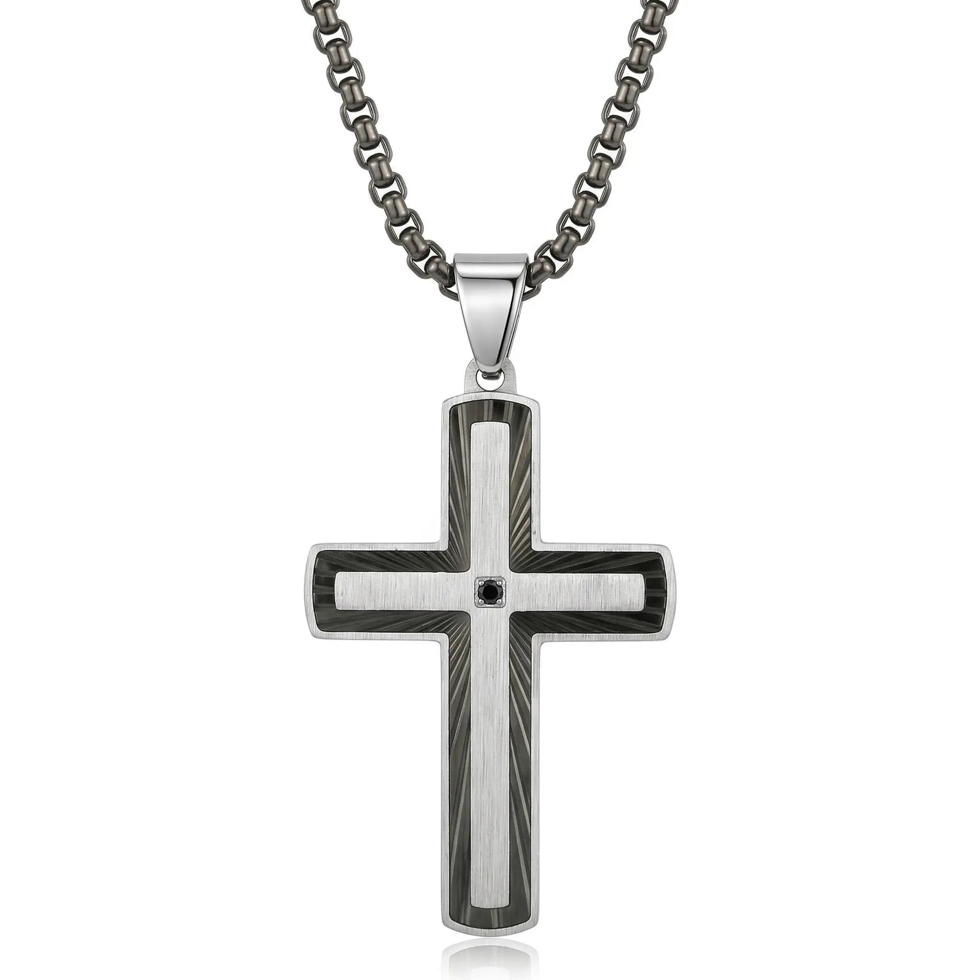 Hayes Cross Necklace | Anna Zuckerman