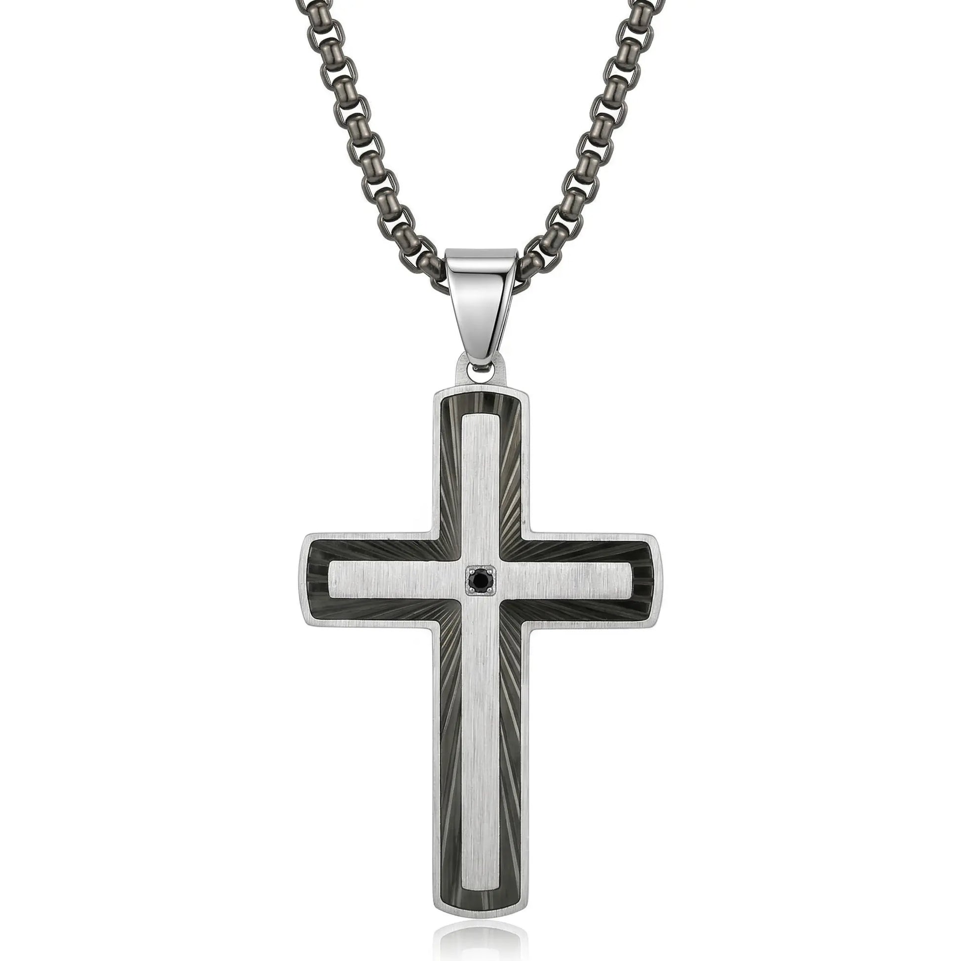 Hayes Cross Necklace | Anna Zuckerman