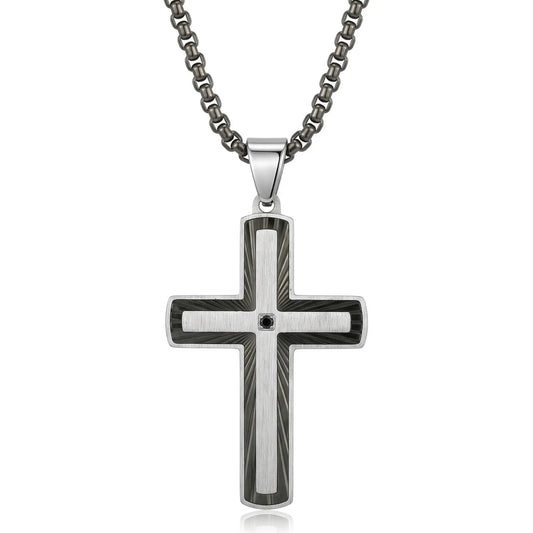 Hayes Cross Necklace Anna Zuckerman