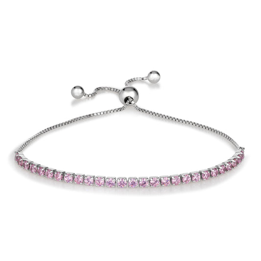 Signature Adjustable Bolo Bracelet in Pink