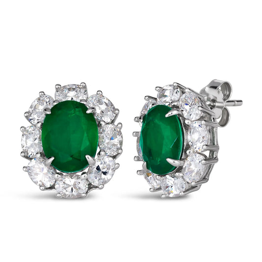 Humphrey Gem Earrings - Anna Zuckerman