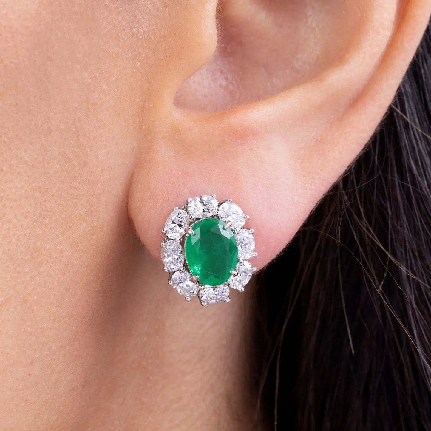 Humphrey Gem Earrings - Anna Zuckerman