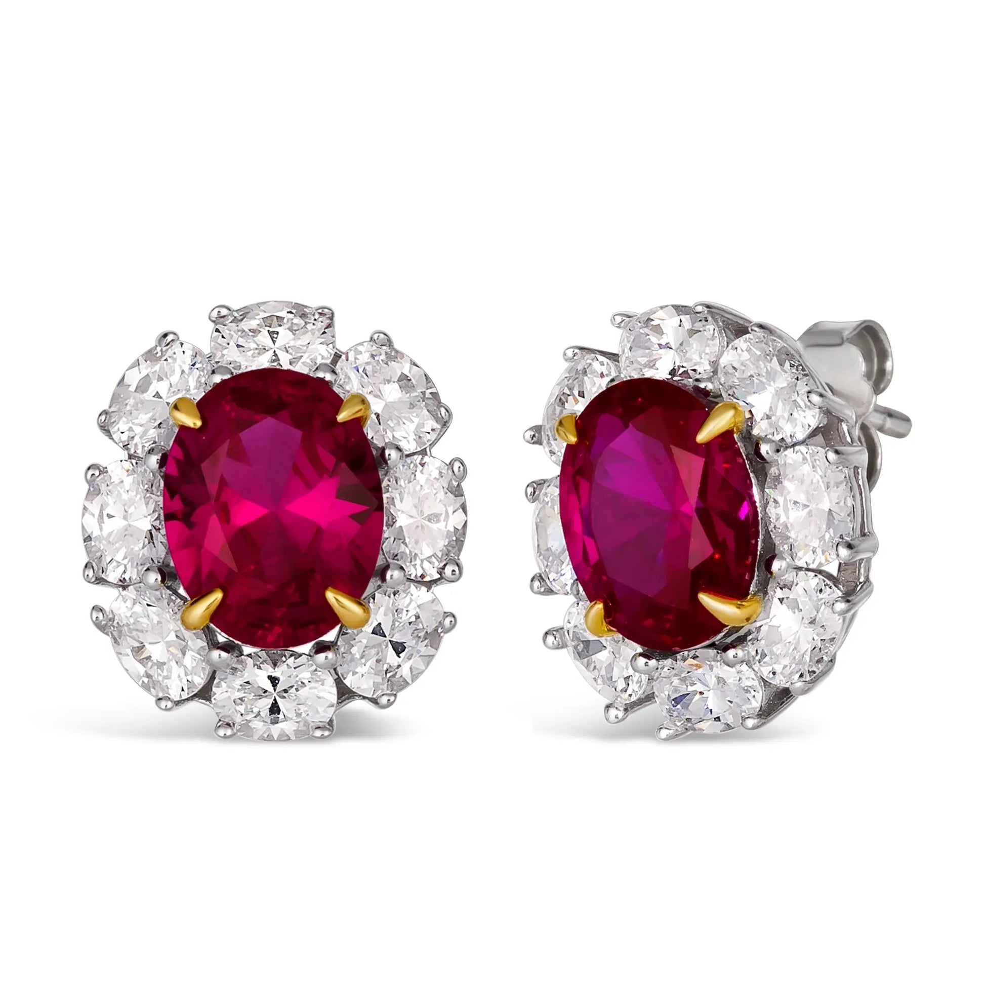 Humphrey Ruby Earrings - Anna Zuckerman