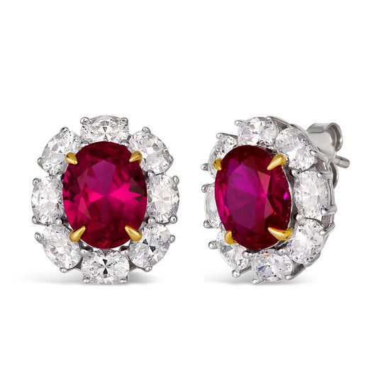 Humphrey Ruby Earrings - Anna Zuckerman