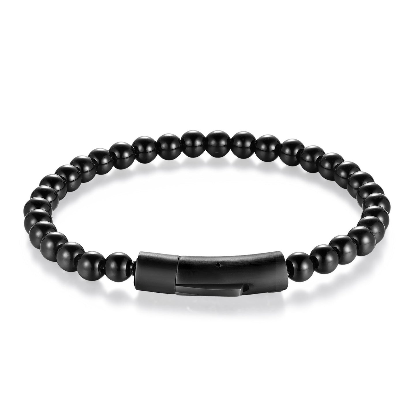 Onyx Bead Bracelet