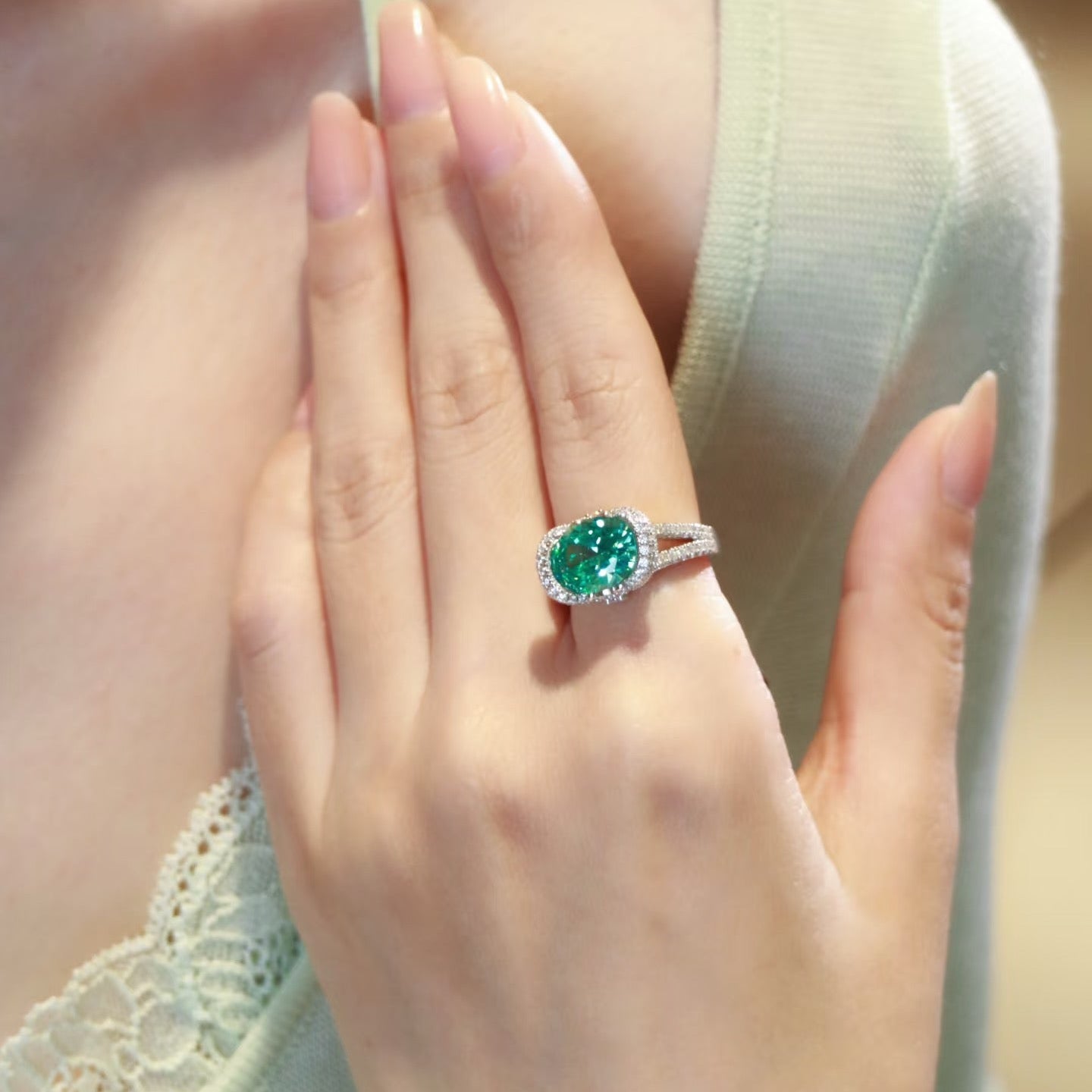 Ocean Blue Ring Anna Zuckerman