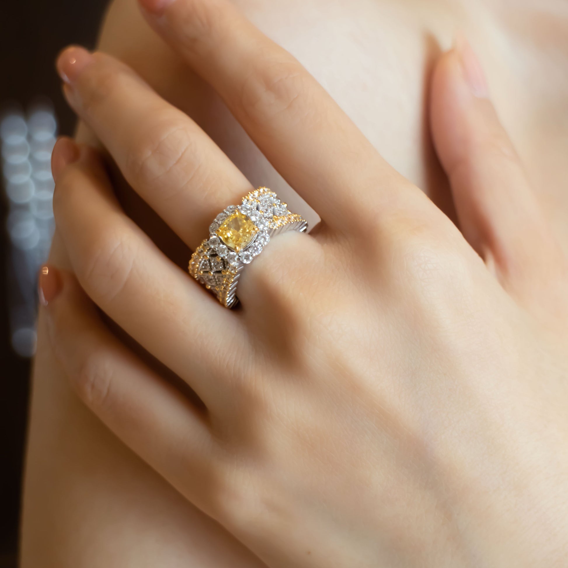 Vintage Luna Ring Anna Zuckerman