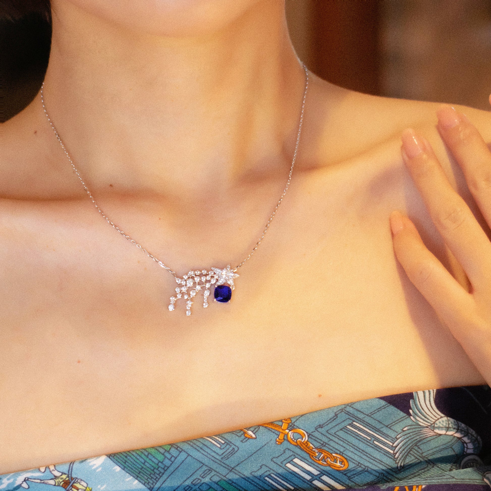 Meteor Necklace Anna Zuckerman