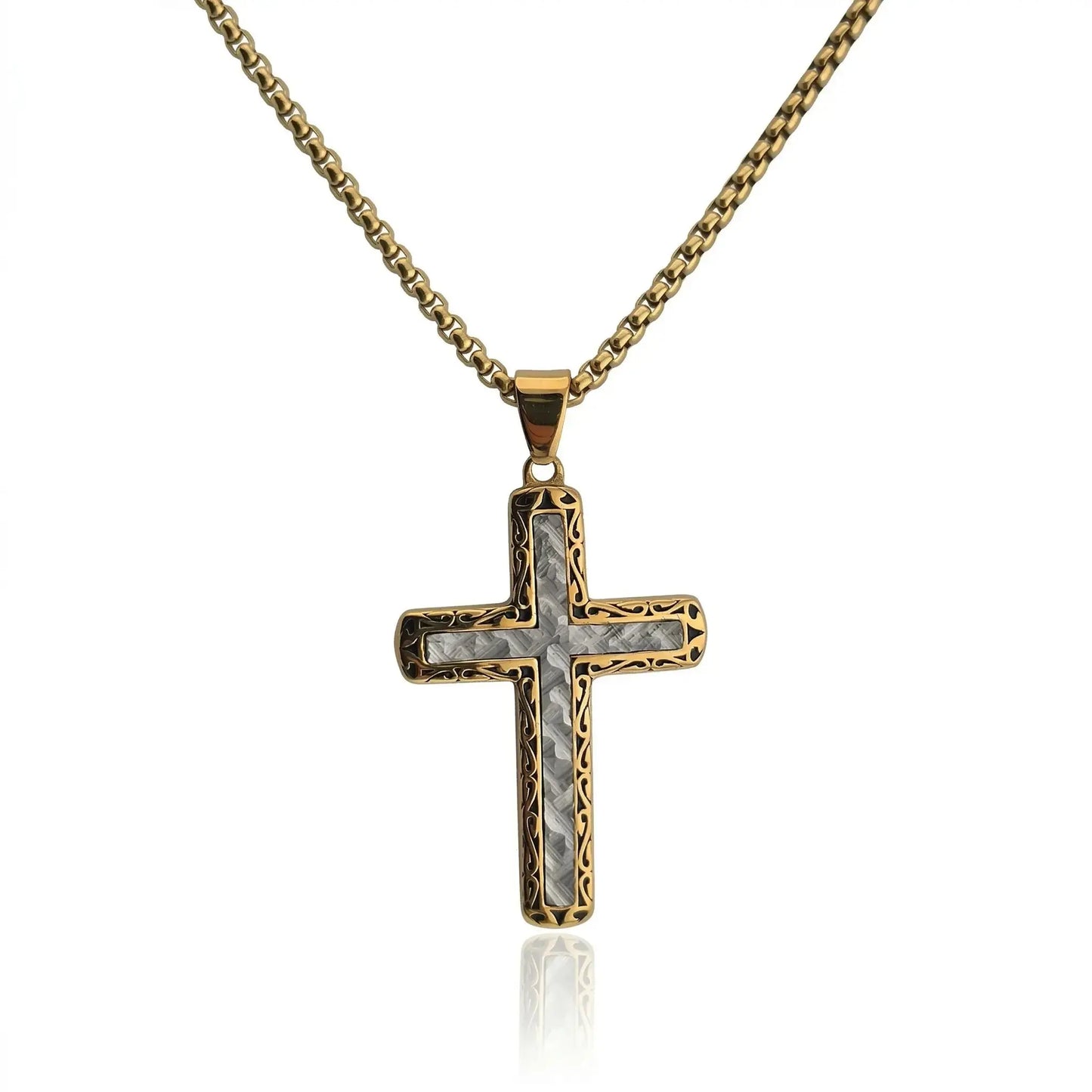 Imperial Grace Cross Necklace Anna Zuckerman