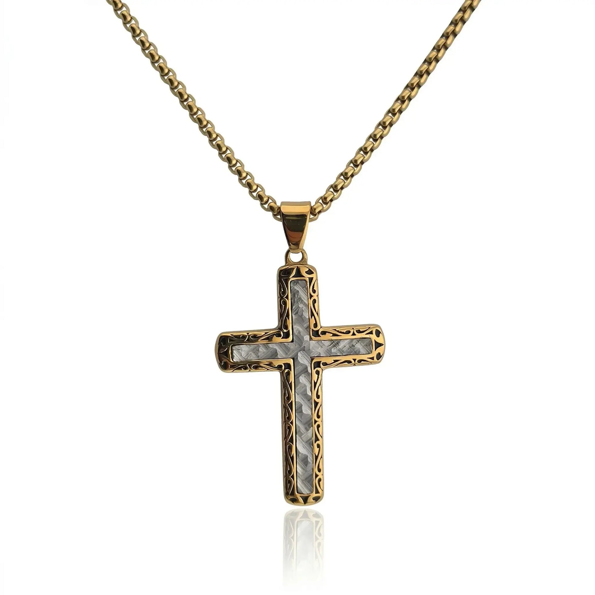 Imperial Grace Cross Necklace Anna Zuckerman