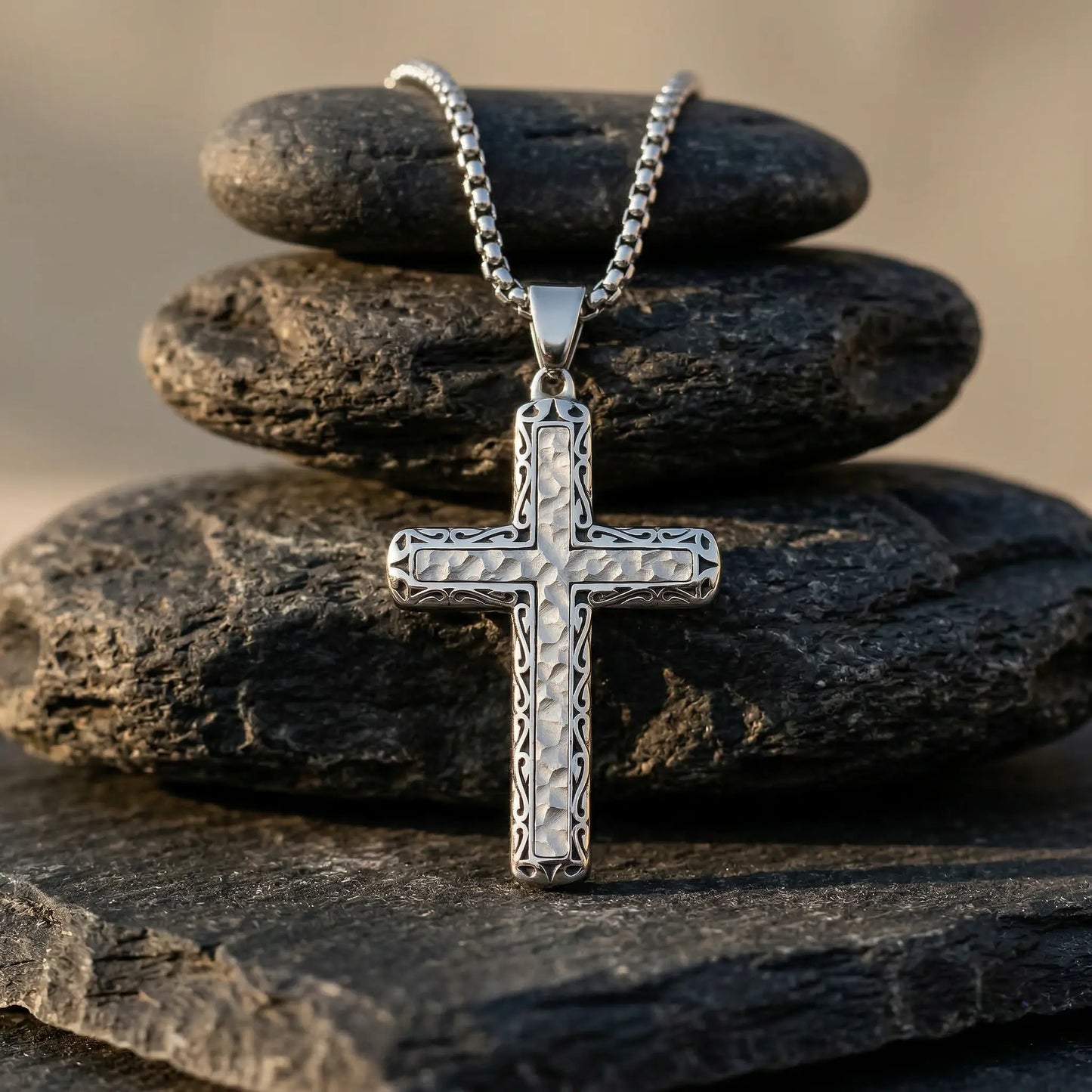 Imperial Grace Cross Necklace Anna Zuckerman