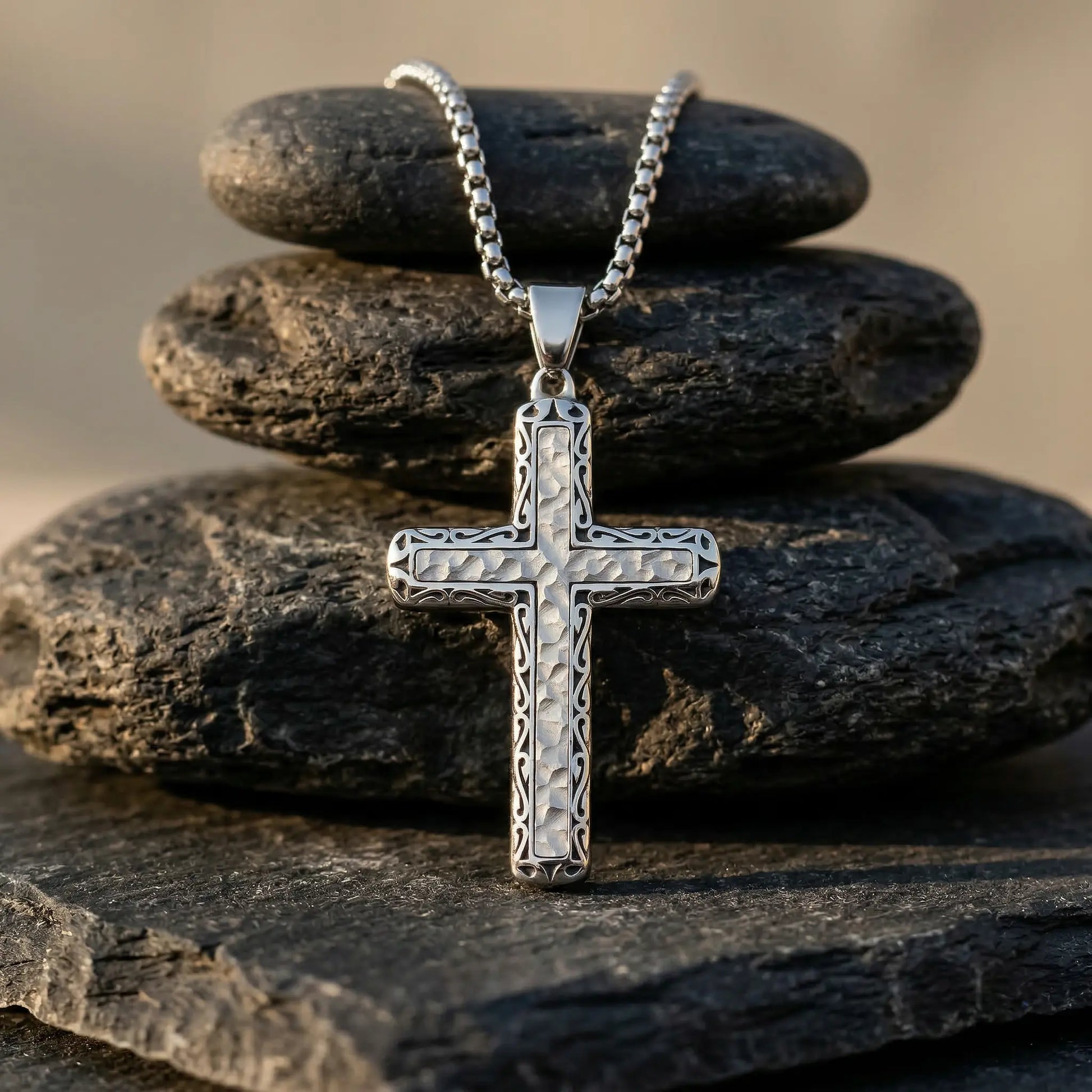 Imperial Grace Cross Necklace Anna Zuckerman