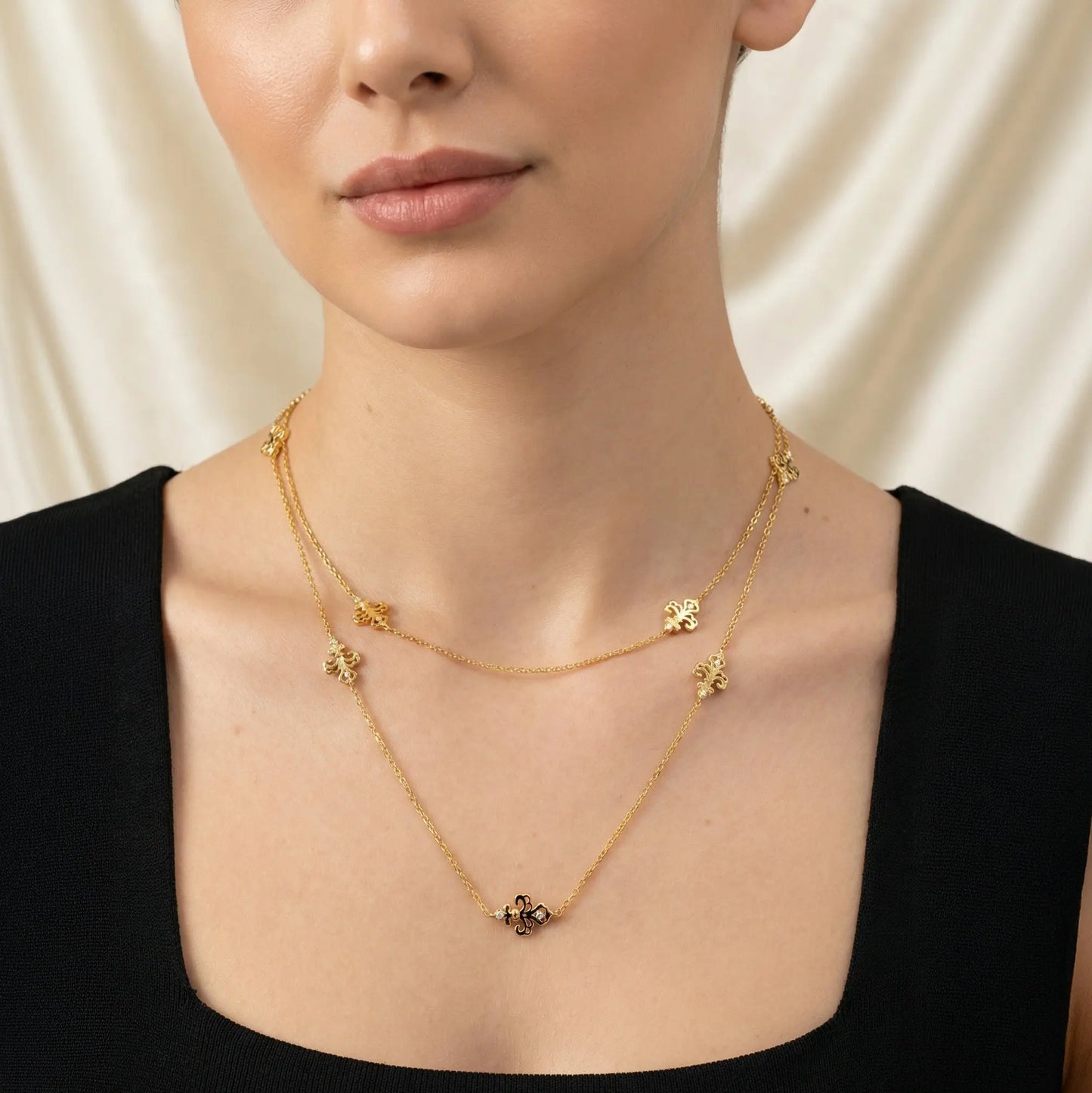 Jaipur Sunset Necklace Anna Zuckerman