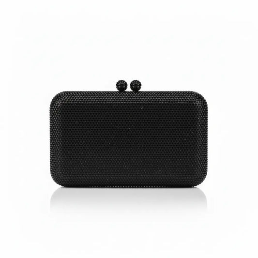 Joie de Vivre Clutch in Black Anna Zuckerman